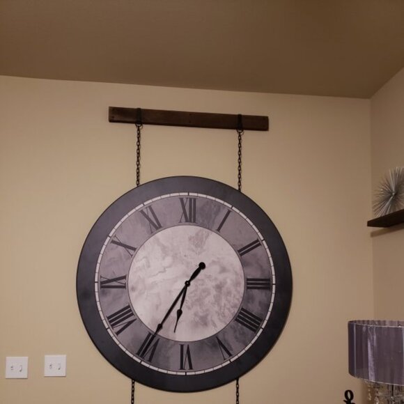 Walnut Wall Rail Modern Display - Picture 9 of 12